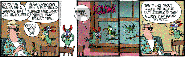 Monty on Saturday October 9, 2010 Comic Strip