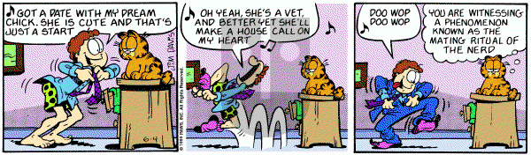 Garfield on Monday June 4, 1990 Comic Strip