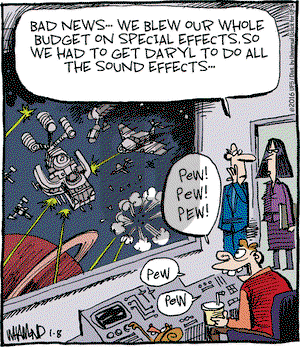 Reality Check on Friday January 8, 2016 Comic Strip