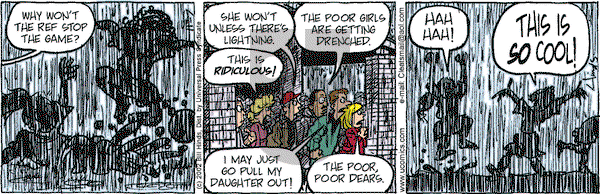 Cleats on Thursday November 7, 2002 Comic Strip