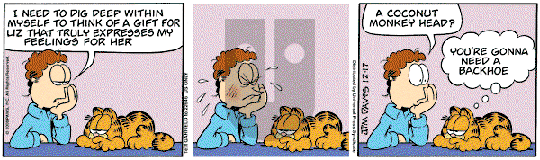 Garfield on Wednesday December 17, 2008 Comic Strip
