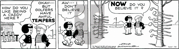 Nancy Classics on Wednesday December 4, 2024 Comic Strip