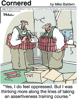Cornered on Thursday September 8, 2005 Comic Strip