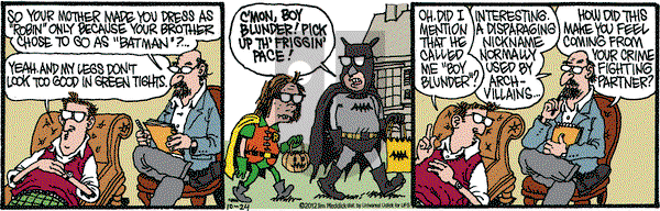 Monty on Wednesday October 24, 2012 Comic Strip