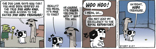 Pooch Cafe on Thursday February 27, 2014 Comic Strip