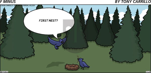 F Minus on Sunday November 27, 2016 Comic Strip
