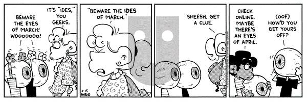 FoxTrot on Friday March 15, 2002 Comic Strip