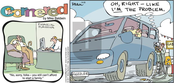 Cornered on Sunday September 25, 2011 Comic Strip