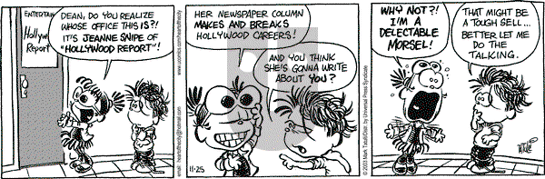 Heart of the City on Tuesday November 25, 2003 Comic Strip