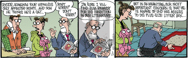 Monty on Thursday February 23, 2017 Comic Strip