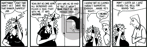 Clear Blue Water on Wednesday August 3, 2005 Comic Strip