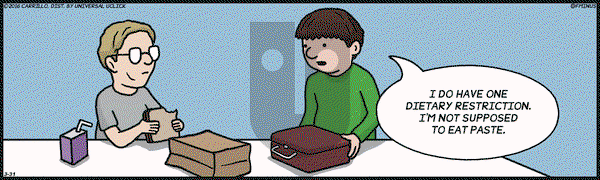 F Minus - Thursday March 31, 2016 Comic Strip