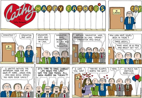 Cathy Classics on Sunday June 16, 2013 Comic Strip