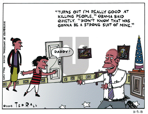 Ted Rall on Thursday November 7, 2013 Comic Strip
