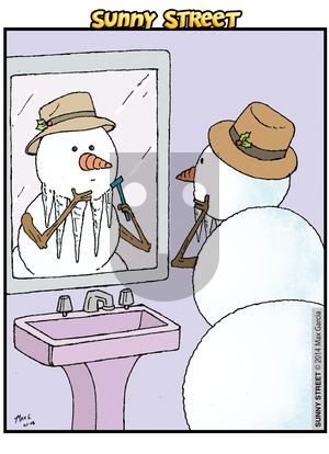 Sunny Street on Monday December 8, 2014 Comic Strip