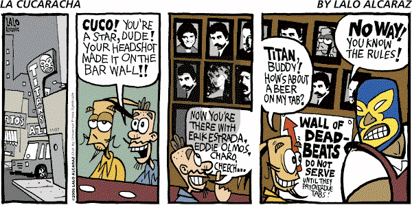 La Cucaracha on Friday December 16, 2005 Comic Strip