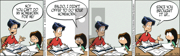 Baldo on Monday February 18, 2019 Comic Strip