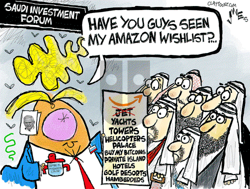 Clay Jones on Wednesday May 14, 2025 Comic Strip