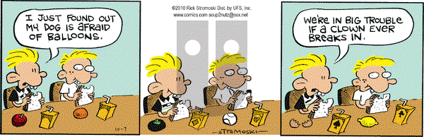 Soup to Nutz - Old on Thursday October 7, 2010 Comic Strip