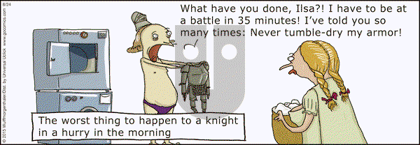 WuMo on Monday August 24, 2015 Comic Strip
