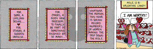 Cathy Classics on Friday February 4, 2011 Comic Strip