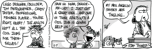 Heart of the City on Saturday December 7, 2013 Comic Strip