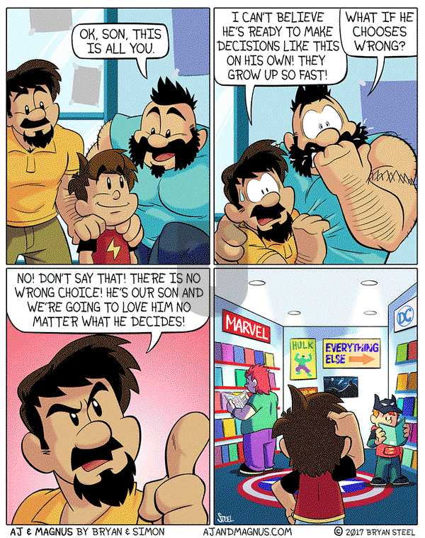 AJ and Magnus - Friday January 6, 2017 Comic Strip
