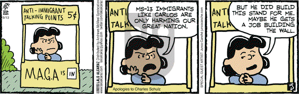 La Cucaracha on Thursday September 13, 2018 Comic Strip