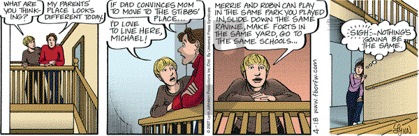 For Better or For Worse on Wednesday April 18, 2007 Comic Strip