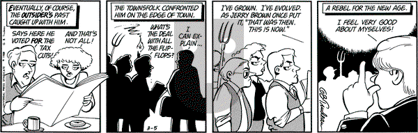 Doonesbury on Saturday March 5, 1988 Comic Strip