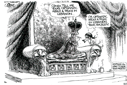 Pat Oliphant on Wednesday August 2, 2006 Comic Strip