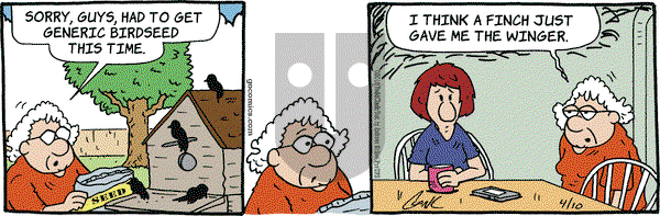 Lola on Tuesday April 10, 2018 Comic Strip