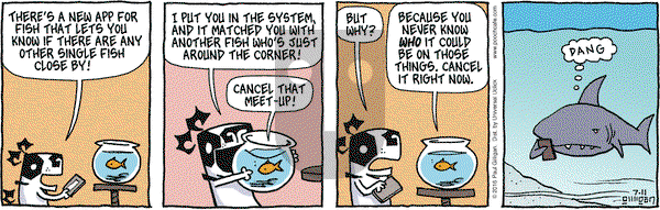 Pooch Cafe on Monday July 11, 2016 Comic Strip