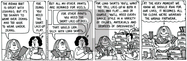 Cathy Classics on Wednesday September 29, 1993 Comic Strip