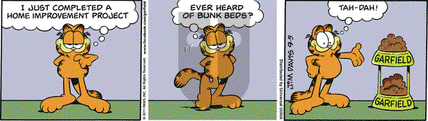 Garfield on Monday September 5, 2011 Comic Strip