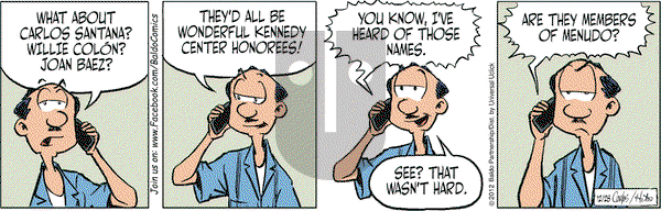 Baldo on Friday December 28, 2012 Comic Strip
