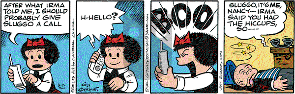 Nancy on Wednesday September 7, 2011 Comic Strip