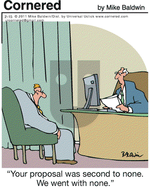 Cornered on Tuesday February 15, 2011 Comic Strip