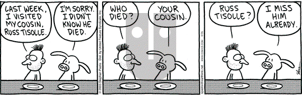 Pearls Before Swine on Saturday April 26, 2003 Comic Strip
