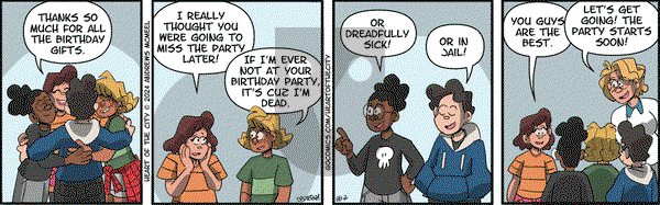 Heart of the City - Saturday August 17, 2024 Comic Strip