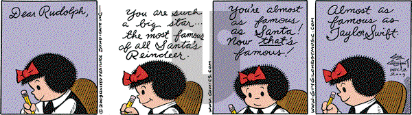 Nancy on Wednesday December 2, 2009 Comic Strip