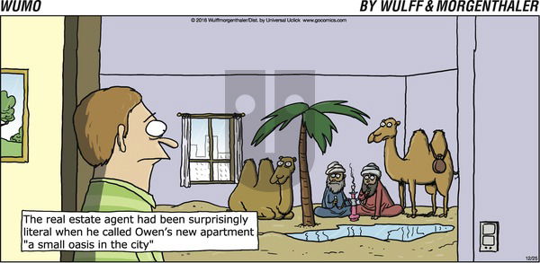 WuMo on Sunday December 25, 2016 Comic Strip