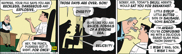 Rip Haywire on Thursday April 28, 2016 Comic Strip