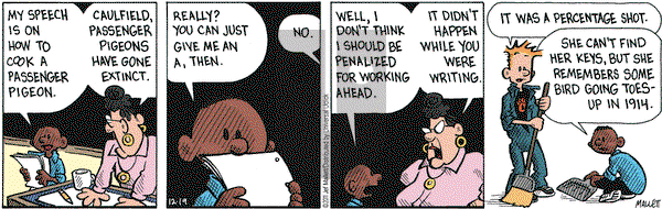 Frazz on Monday December 19, 2011 Comic Strip