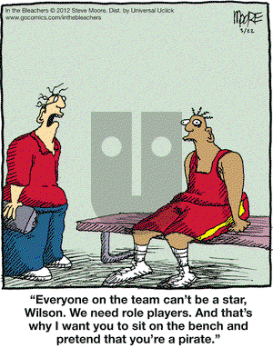 In the Bleachers - Thursday March 22, 2012 Comic Strip