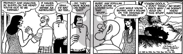 Alley Oop on Thursday June 26, 1969 Comic Strip
