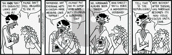 Clear Blue Water on Saturday November 4, 2006 Comic Strip