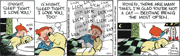 Red and Rover on Monday January 22, 2018 Comic Strip