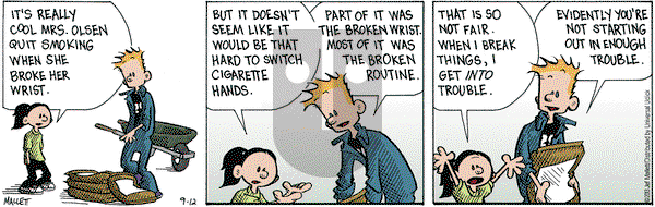 Frazz on Thursday September 12, 2013 Comic Strip
