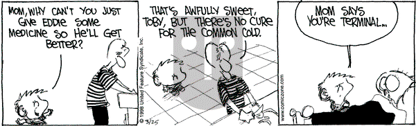 The Buckets on Wednesday March 25, 1998 Comic Strip